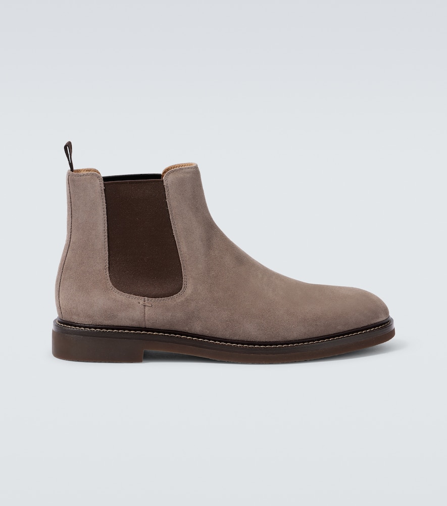 Suede Chelsea boots