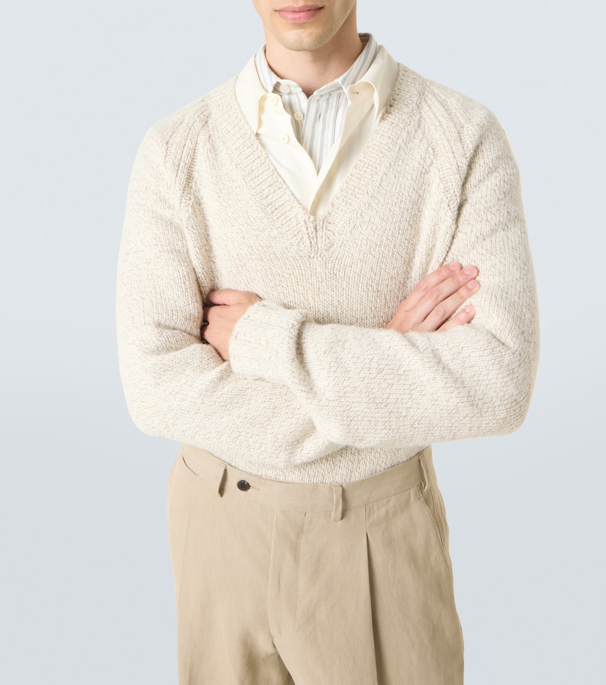  Zegna Zegna Cashmere And Wool Sweater 
