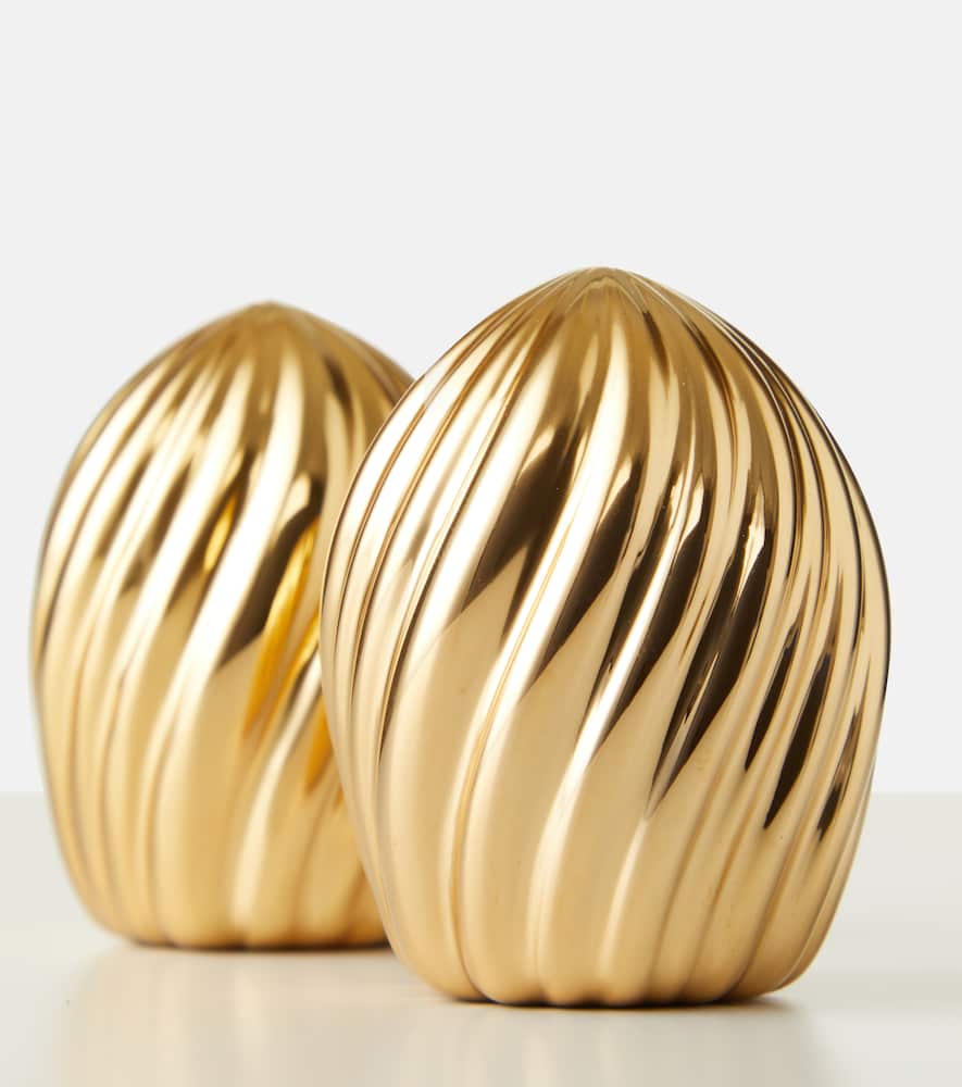 L'Objet Ripple Spice Jewels salt and pepper shakers