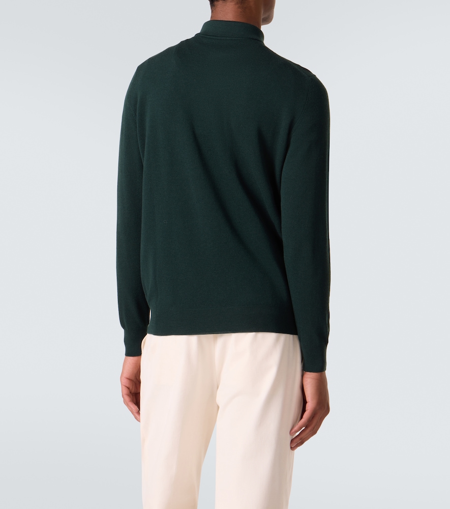  Thom Sweeney Thom Sweeney Wool Polo Sweater 