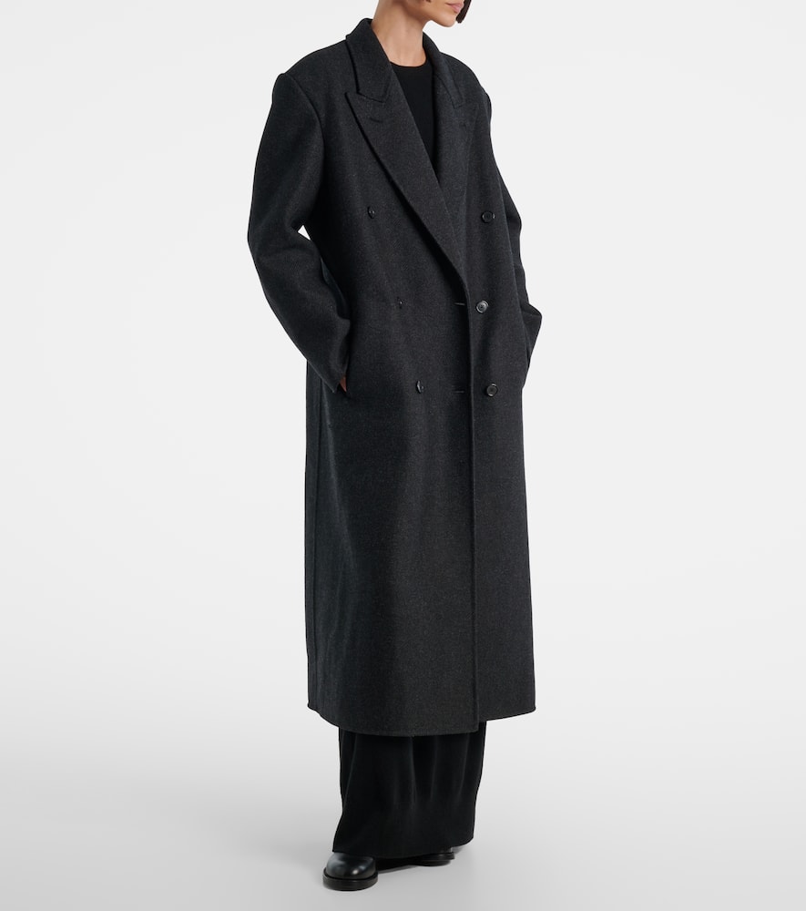 The Row Loter Cashmere Maxi Dress In Black