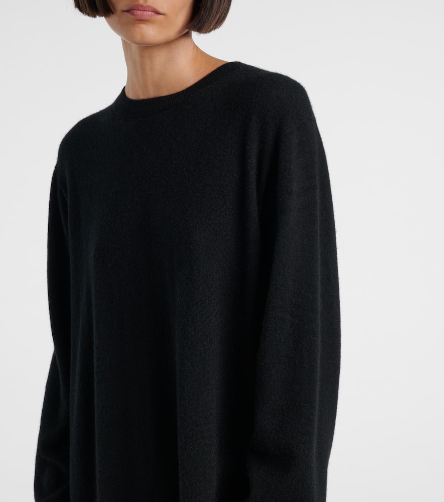 The Row Loter Cashmere Maxi Dress In Black