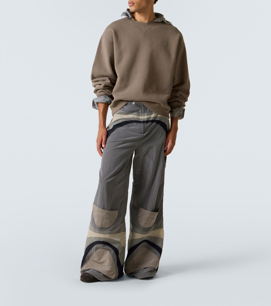  Erl Erl Cotton Jersey Sweatshirt 