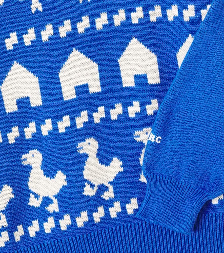  Bobo Choses Bobo Choses Farm Cotton Jacquard Sweater 