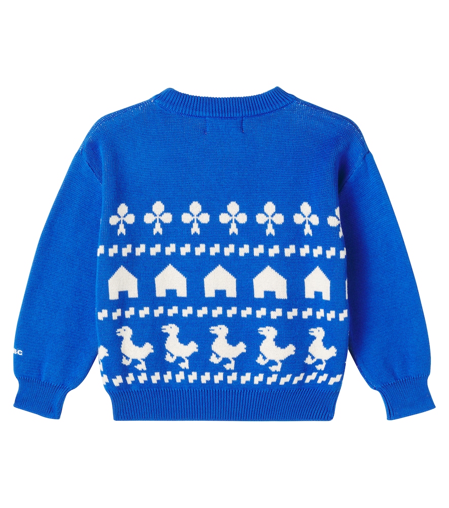  Bobo Choses Bobo Choses Farm Cotton Jacquard Sweater 