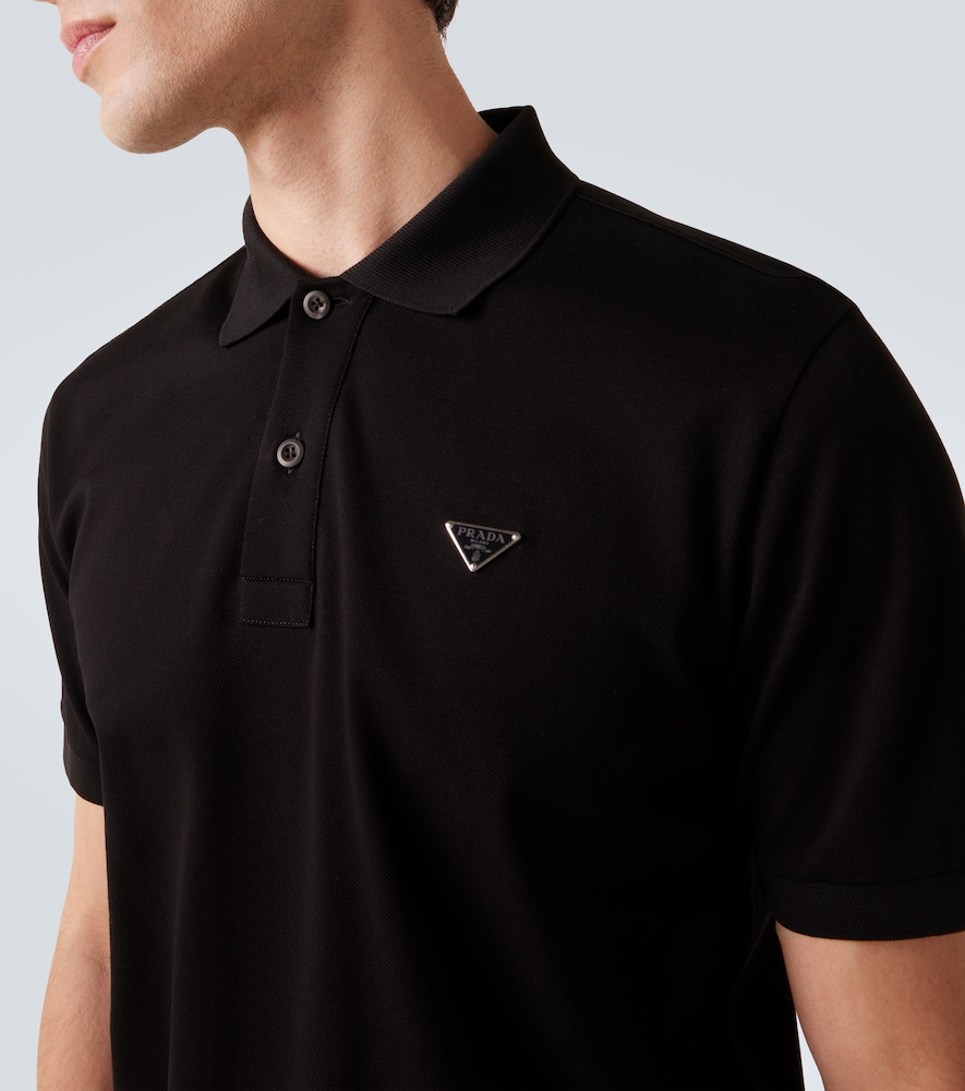  Prada Prada Polohemd Aus Baumwolle 