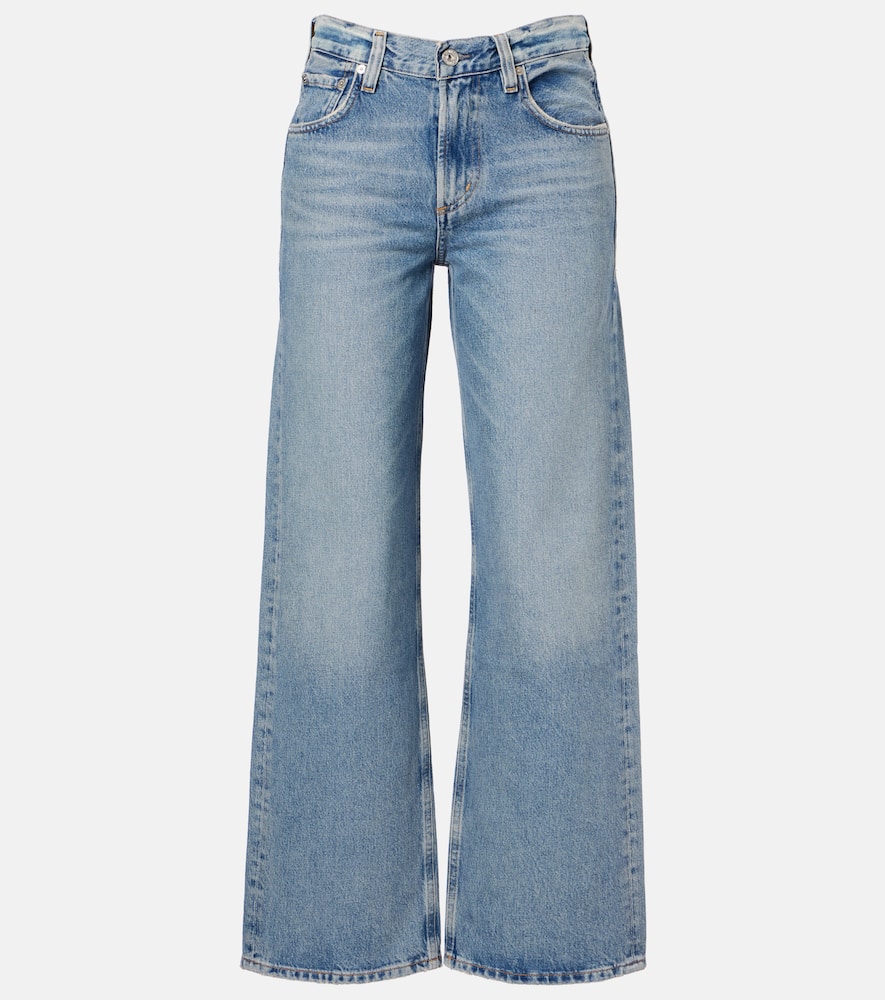 Lindz low-rise straight jeans