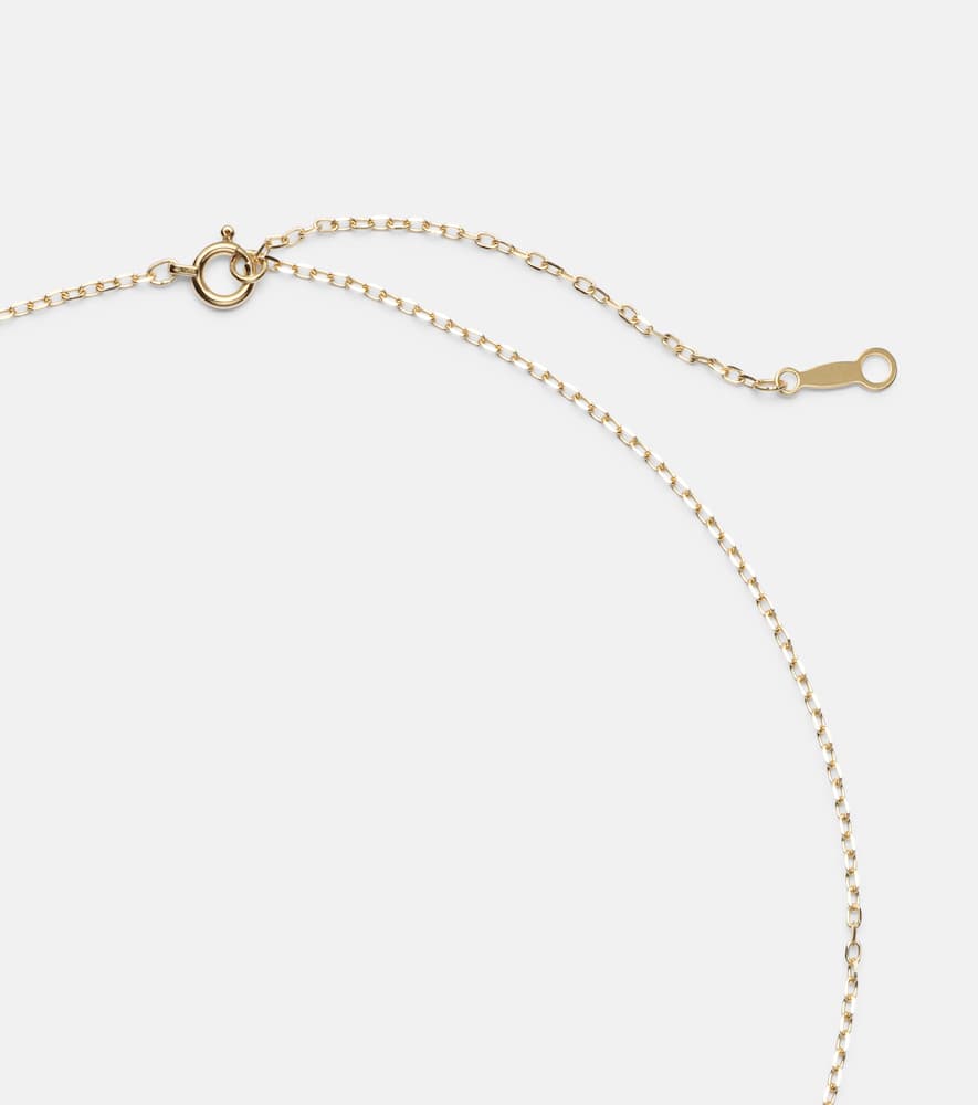 Mikimoto 18kt Gold Necklace With Pearls In Gold