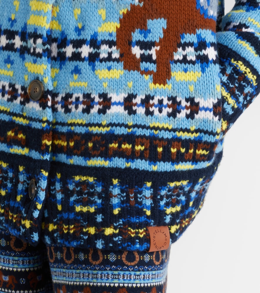  Stella Mccartney Stella Mccartney Cardigan Aus Schurwolle 