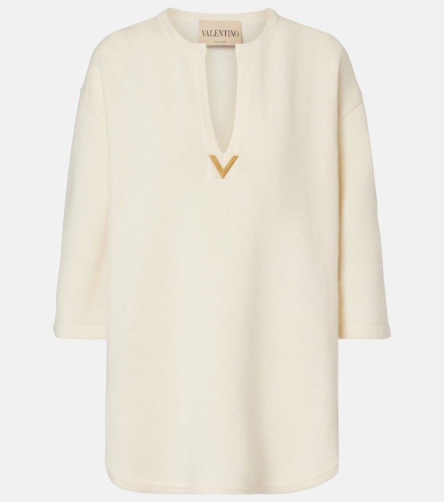 Valentino VGold virgin wool sweater