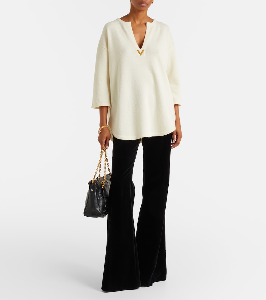 Valentino VGold virgin wool sweater