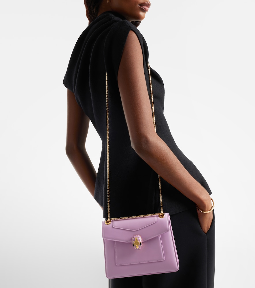 Bvlgari Serpenti Forever Small leather crossbody bag