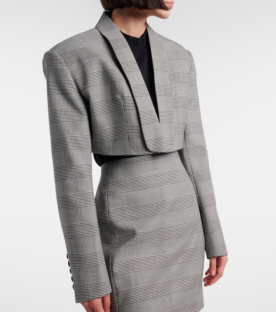  Balmain Balmain Cropped-blazer Aus Einem Wollgemisch 