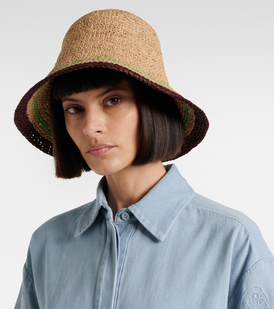 Zimmermann Raffia cloche hat