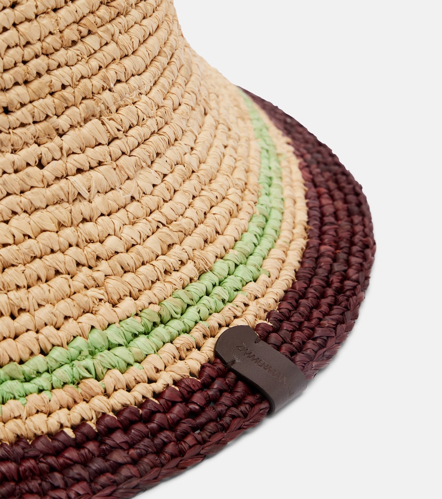  Zimmermann Zimmermann Raffia Cloche Hat 