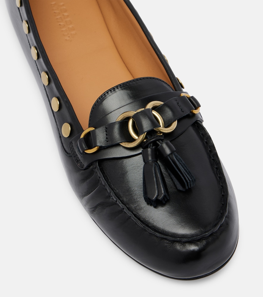  Isabel Marant Isabel Marant Faxel Studded Leather Moccasins 