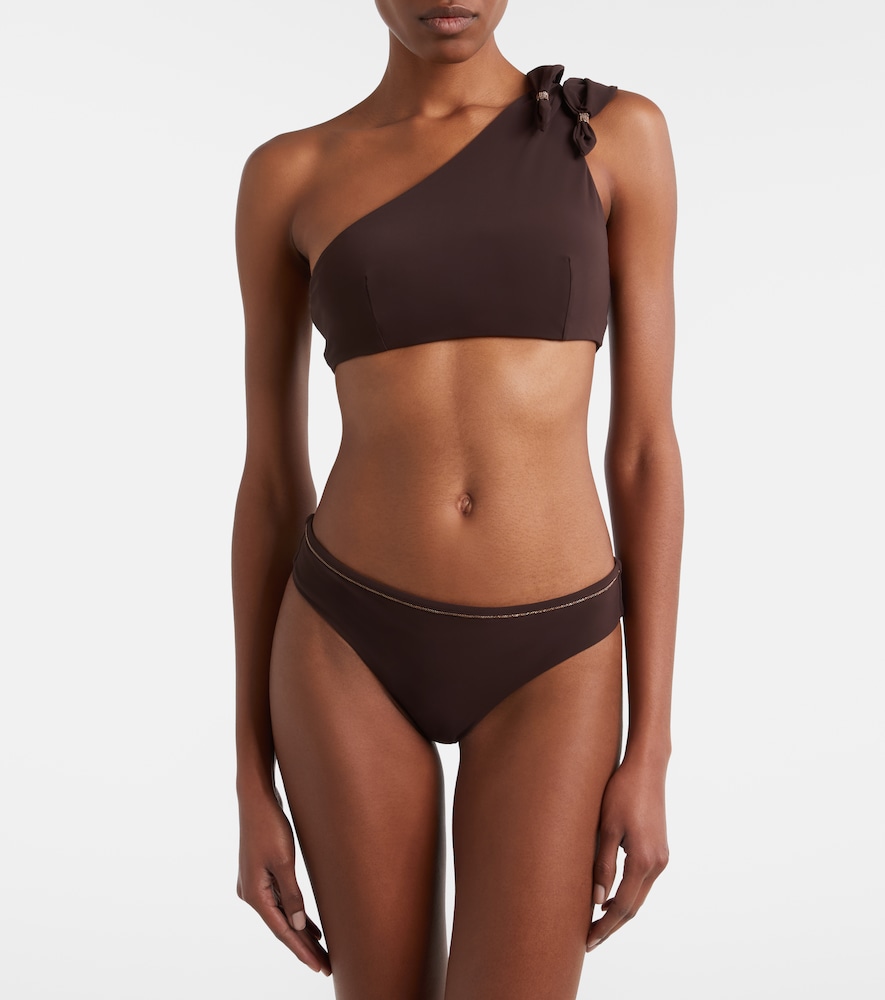  Brunello Cucinelli Brunello Cucinelli Embellished Bikini Bottoms 