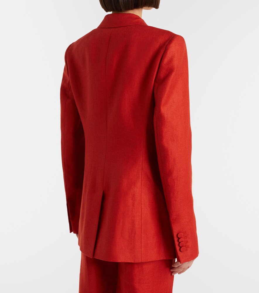  Gabriela Hearst Gabriela Hearst Angela Linen Twill Blazer 