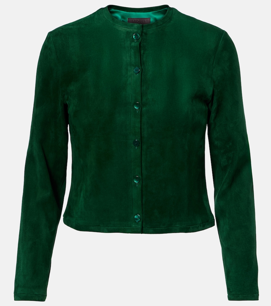 Stouls Astrid suede cardigan