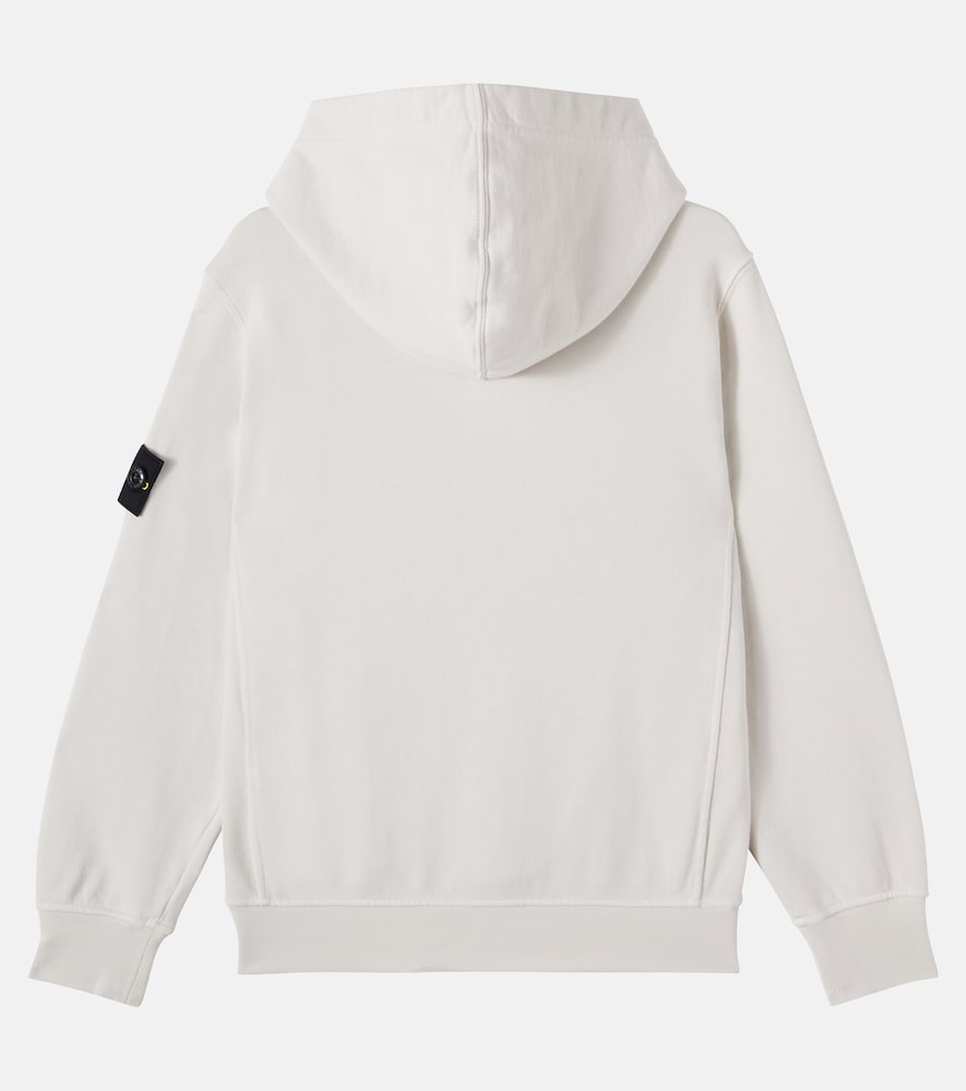  Stone Island Junior Stone Island Junior Compass Cotton Jersey Hoodie 