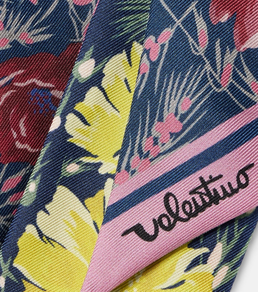  Valentino Valentino Printed Silk Twill Scarf 