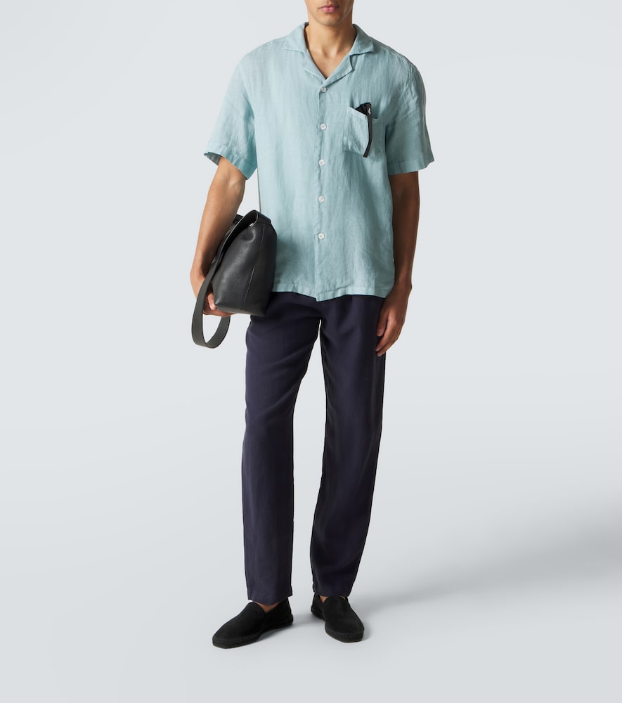 Linen Straight Pants