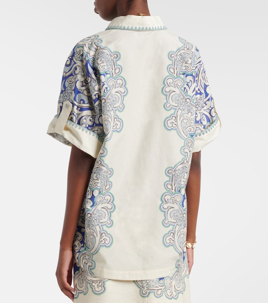 Alémais Printed Cotton And Shirt