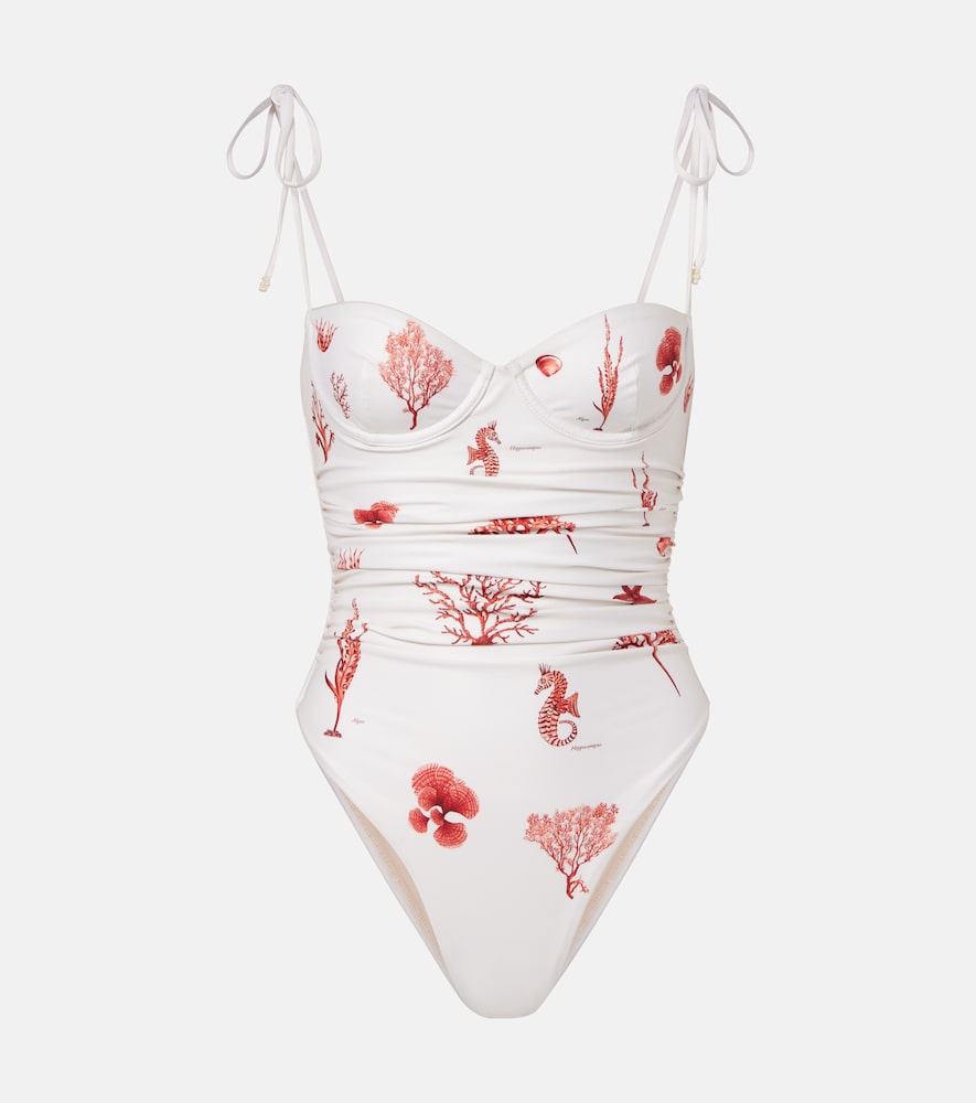 Agua by Agua Bendita Rabano printed swimsuit