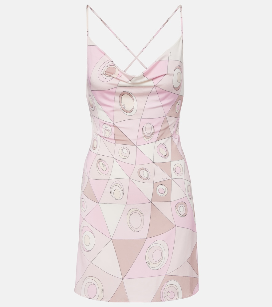 Pucci Occhi jersey minidress