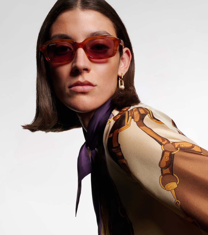  Gucci Gucci Eckige Sonnenbrille Signoria 
