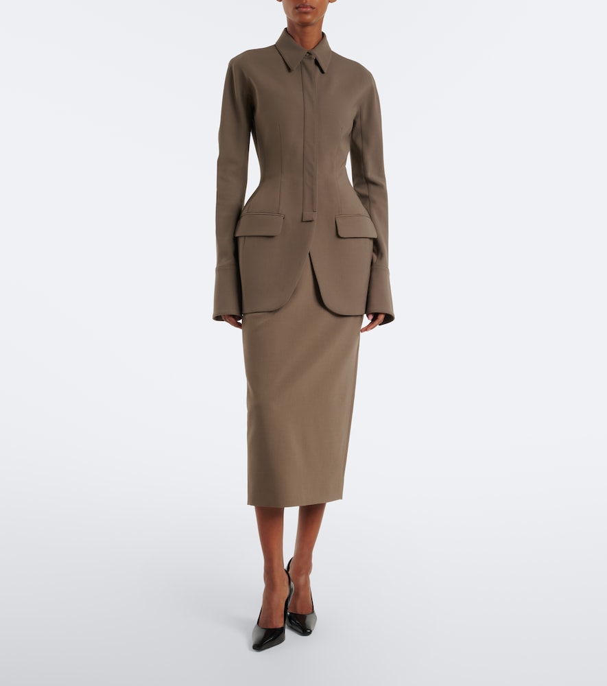 Wool-Blend Jacket