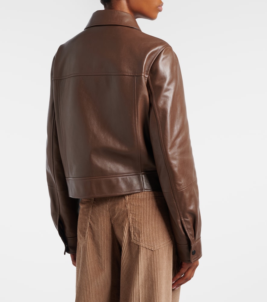  Brunello Cucinelli Brunello Cucinelli Lederjacke 