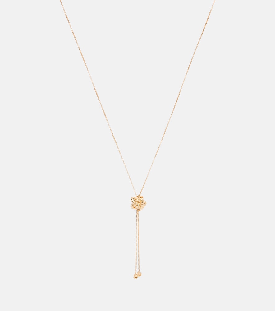 Bottega Veneta Women's Gold Knot -Plated Silver Necklace - Mytheresa