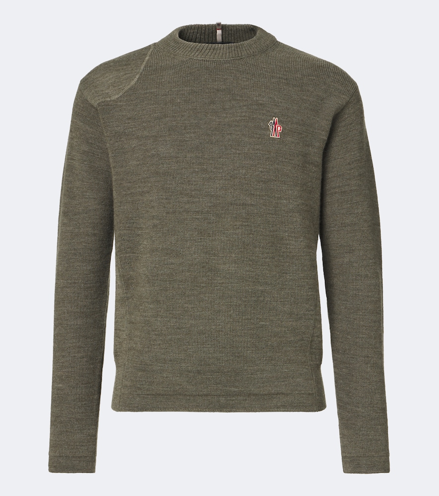 MONCLER Moncler Grenoble Logo virgin wool sweater
