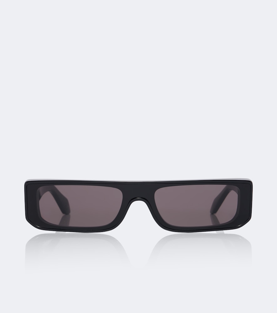 Alaïa Eckige Sonnenbrille Lettering