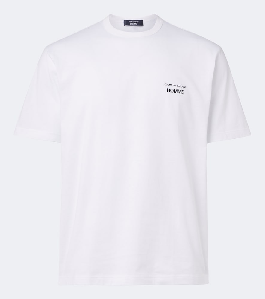 Comme des Garçons Homme T-shirt in jersey di cotone con logo