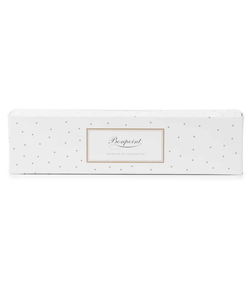  Bonpoint Bonpoint Baby Set Aus Sieben Paar Socken 