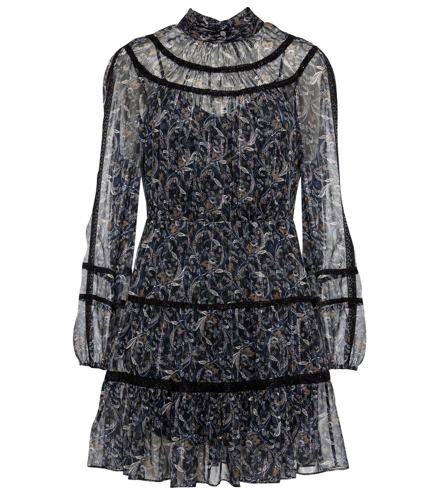 Veronica Beard Rahla silk-blend mini dress