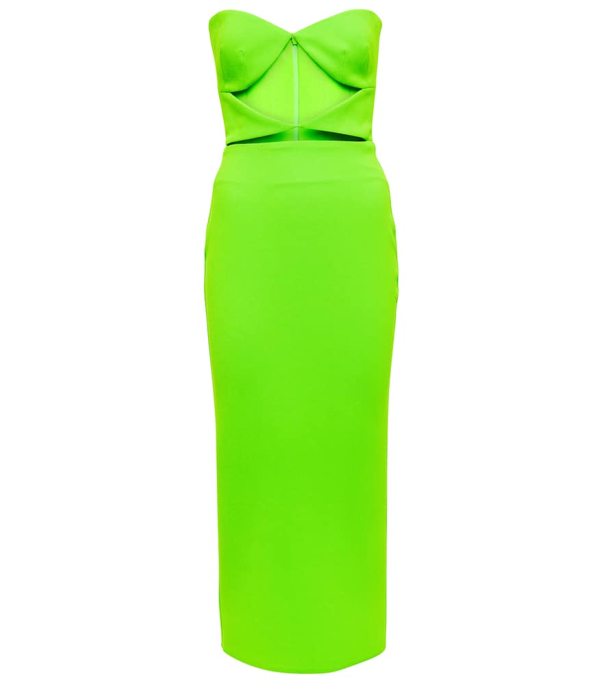 Alex Perry Hale cutout crêpe midi dress