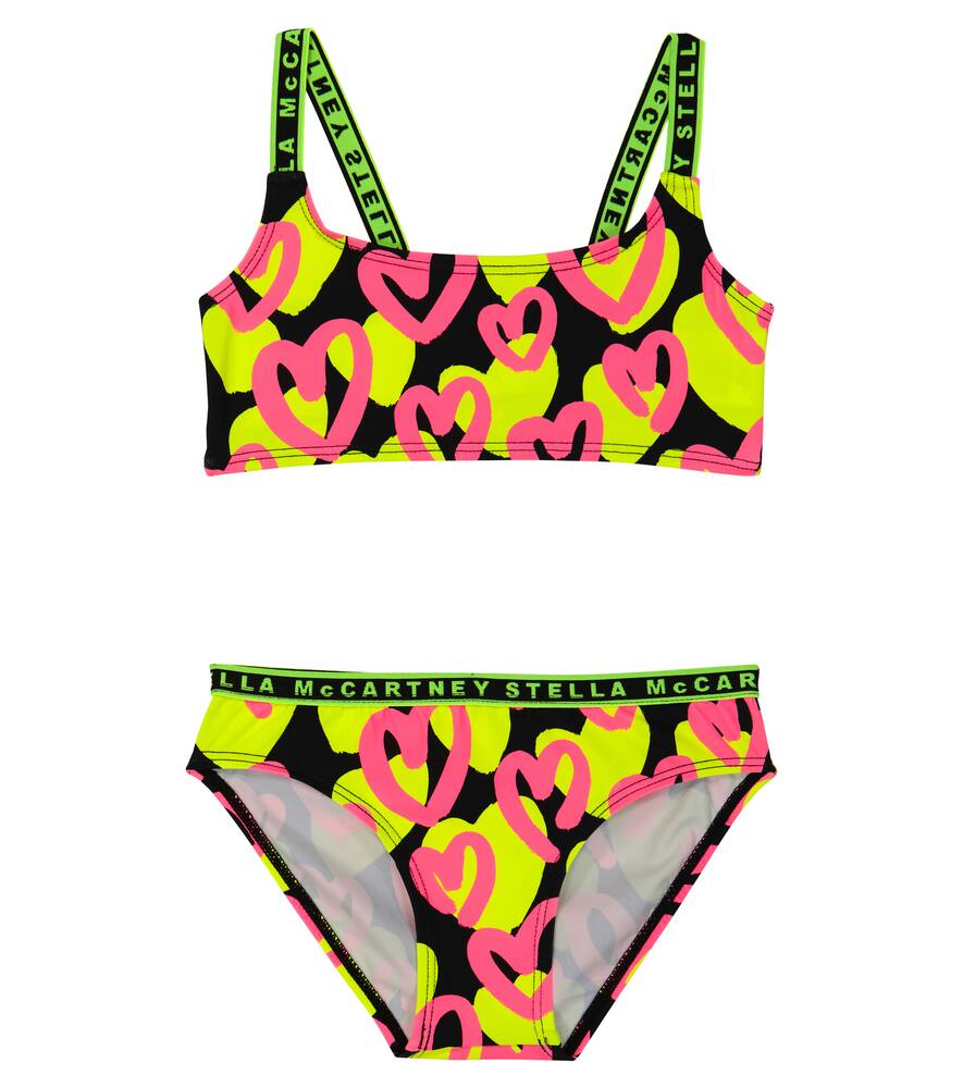 Stella McCartney Kids Printed logo bikini