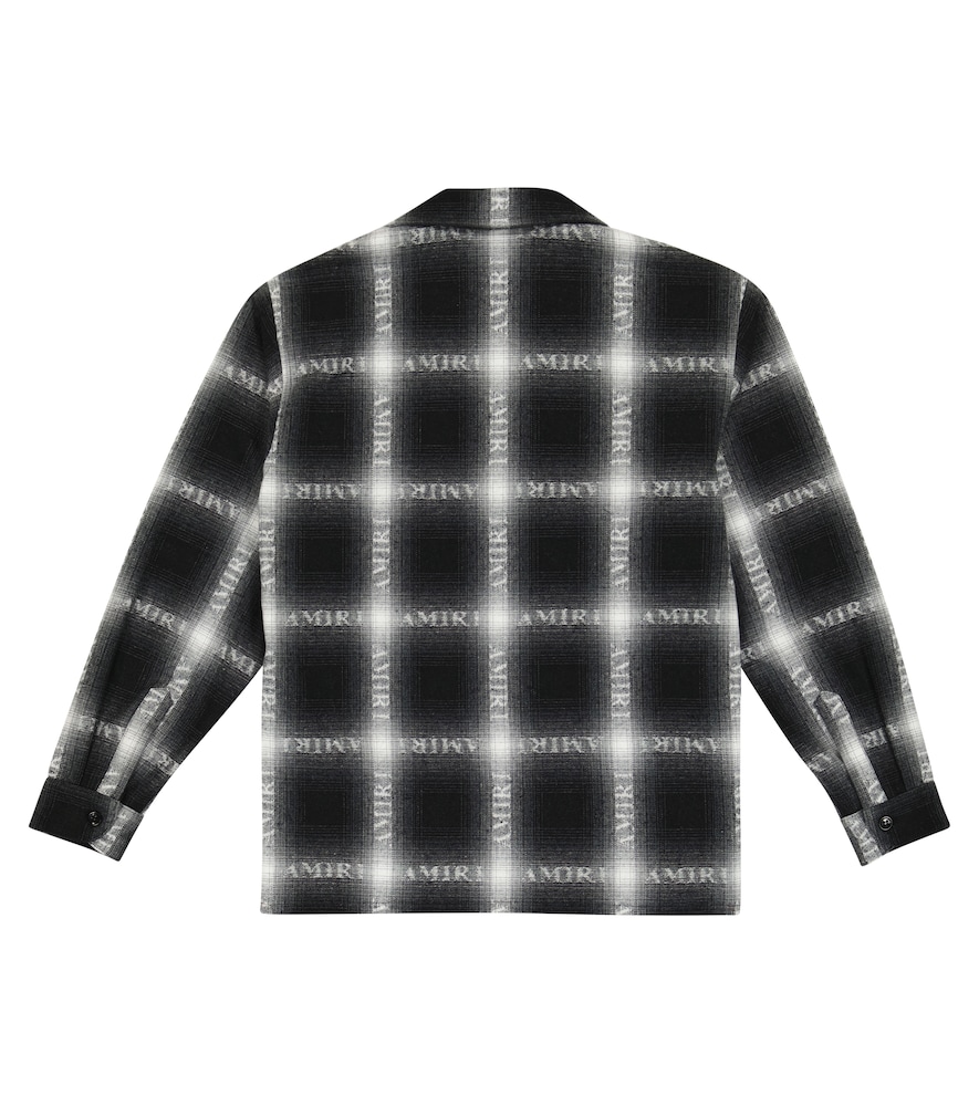  Amiri Kids Amiri Kids Hemd Aus Einem Baumwollgemisch 