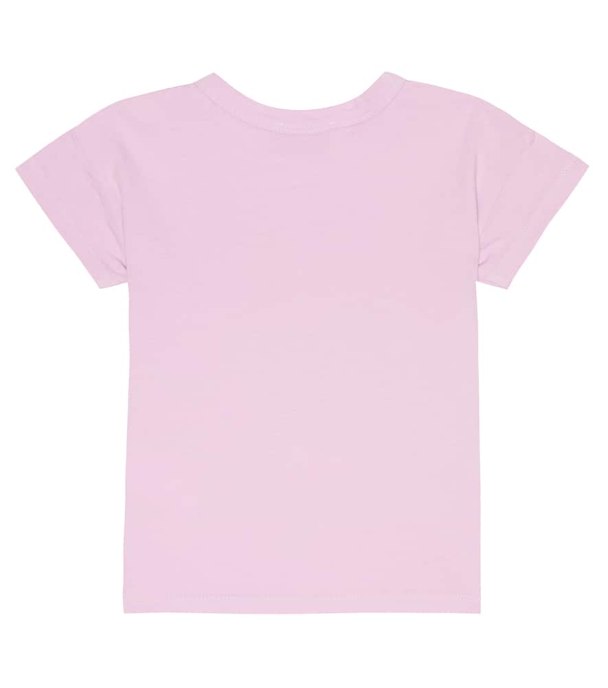 Bobo Choses Baby Printed Cotton Jersey T-shirt In Lavender