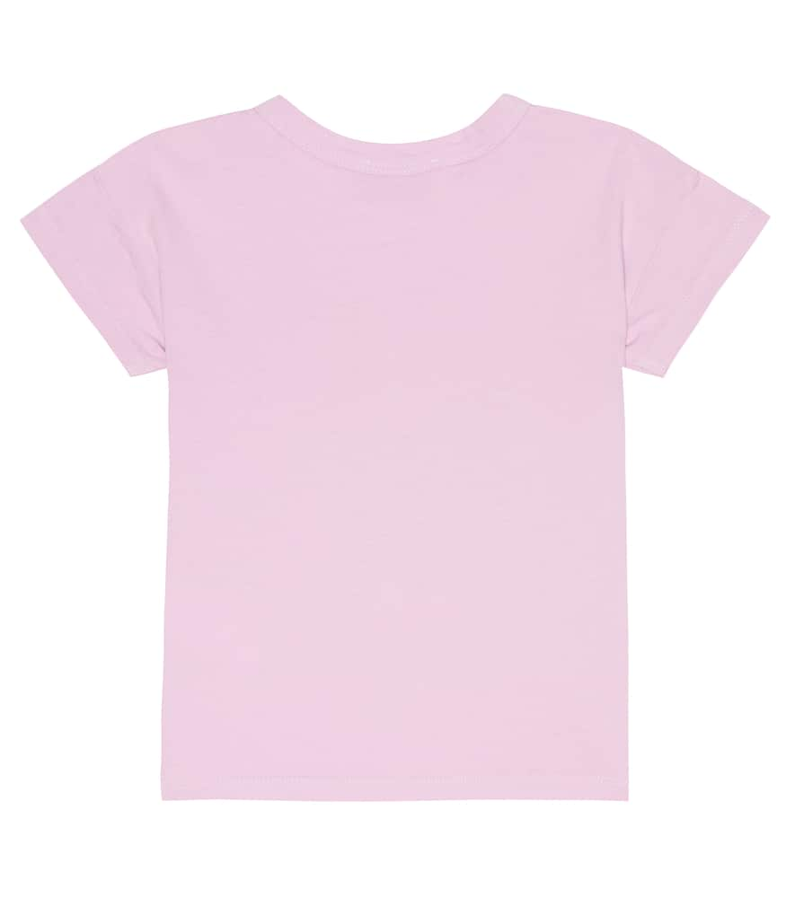 Shop Bobo Choses Baby Printed Cotton Jersey T-shirt In Lavender