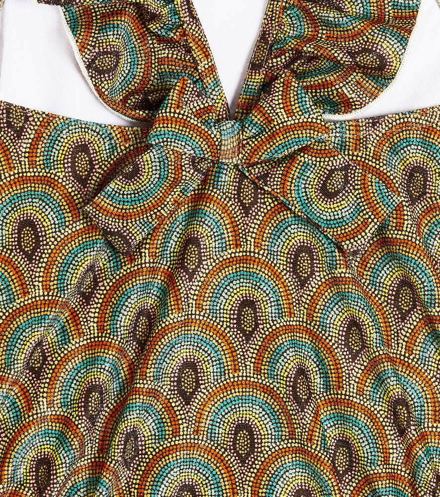 Suncracy Isola Bella Printed Swimsuit In Multicoloured