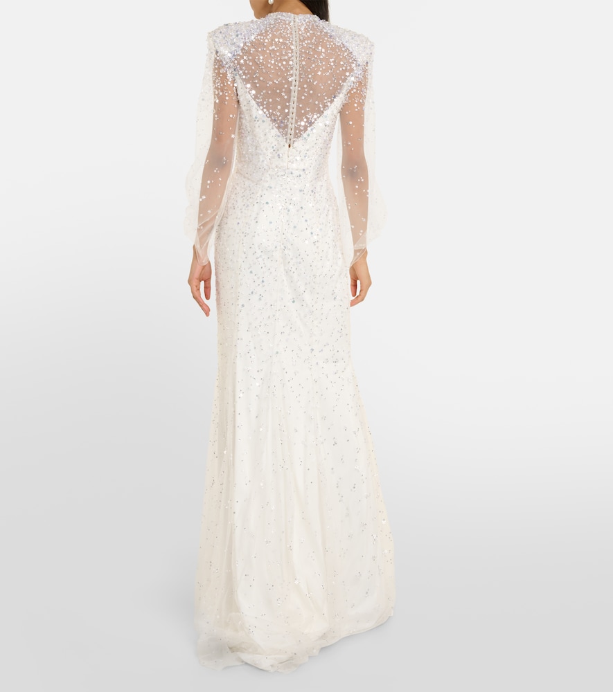  Jenny Packham Jenny Packham Bridal Robe Hedda Mit Kristallen 