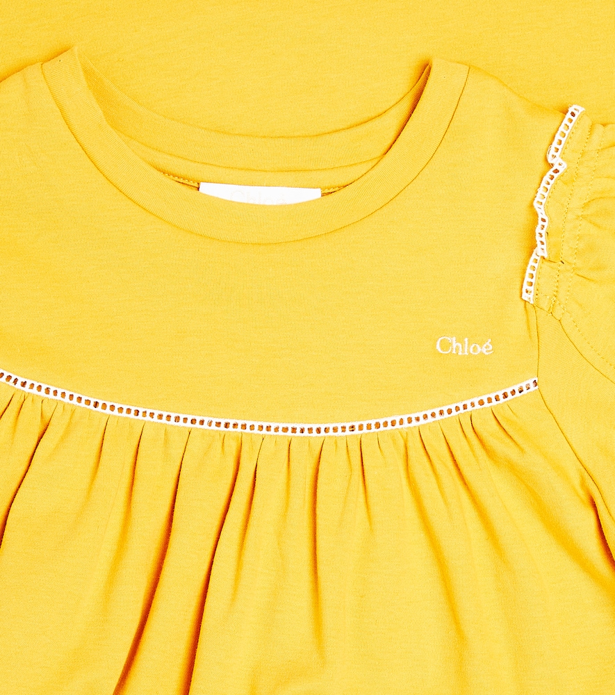  Chloe Kids Chloé Kids Kleid Aus Baumwolle 