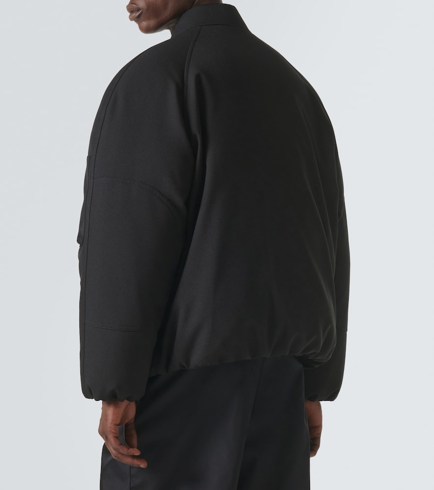  Jil Sander Jil Sander Oversized Gabardine Down Jacket 