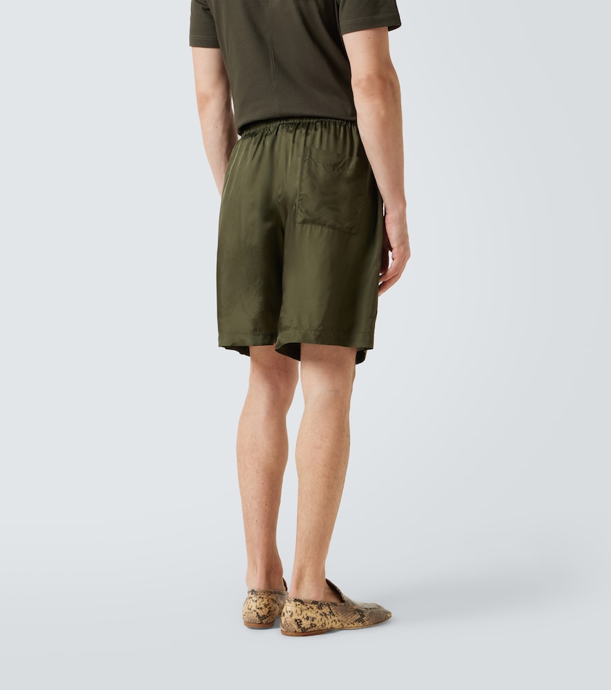  Dries Van Noten Dries Van Noten Metallic Shorts 