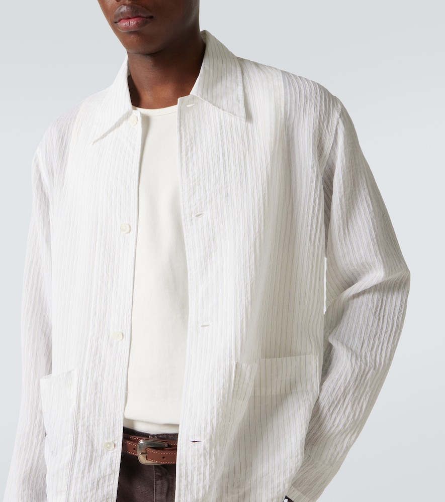  Our Legacy Our Legacy Haven Striped Overshirt 
