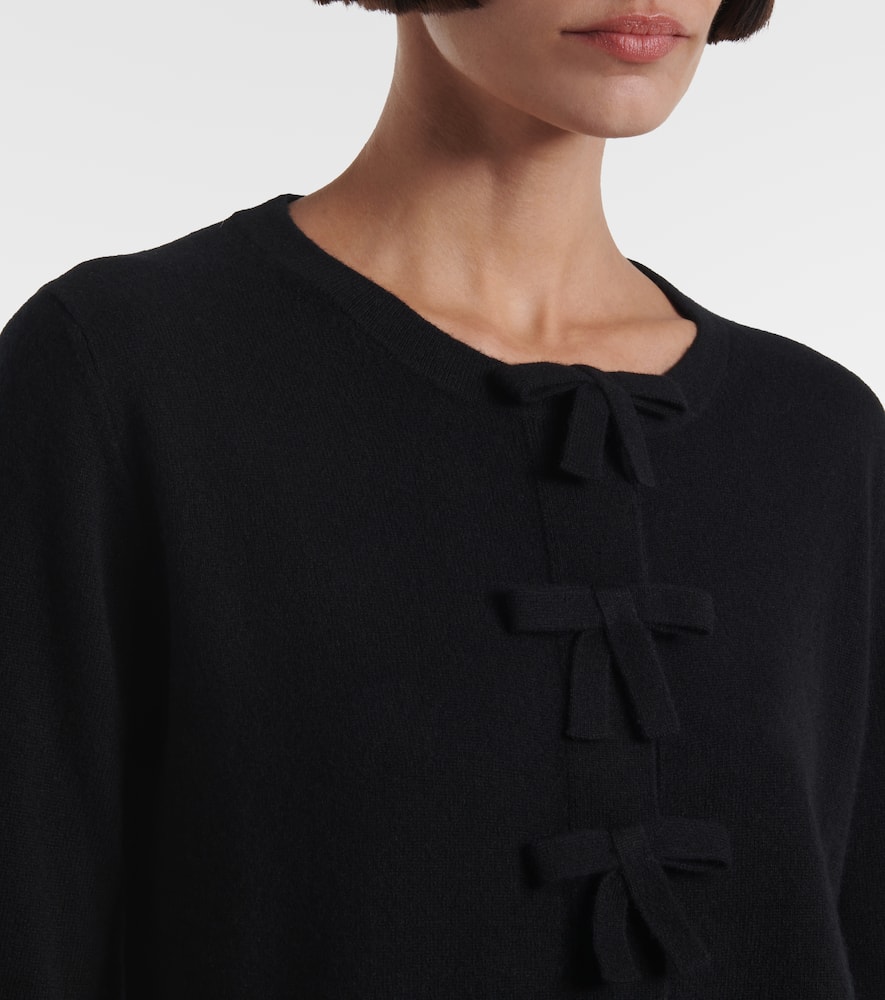 Jardin Des Orangers Cashmere Cardigan In Black